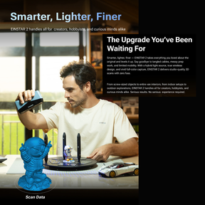 EINSTAR 2 Wireless 3D Handheld Scanner