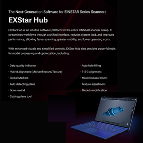 EINSTAR 2 Wireless 3D Handheld Scanner