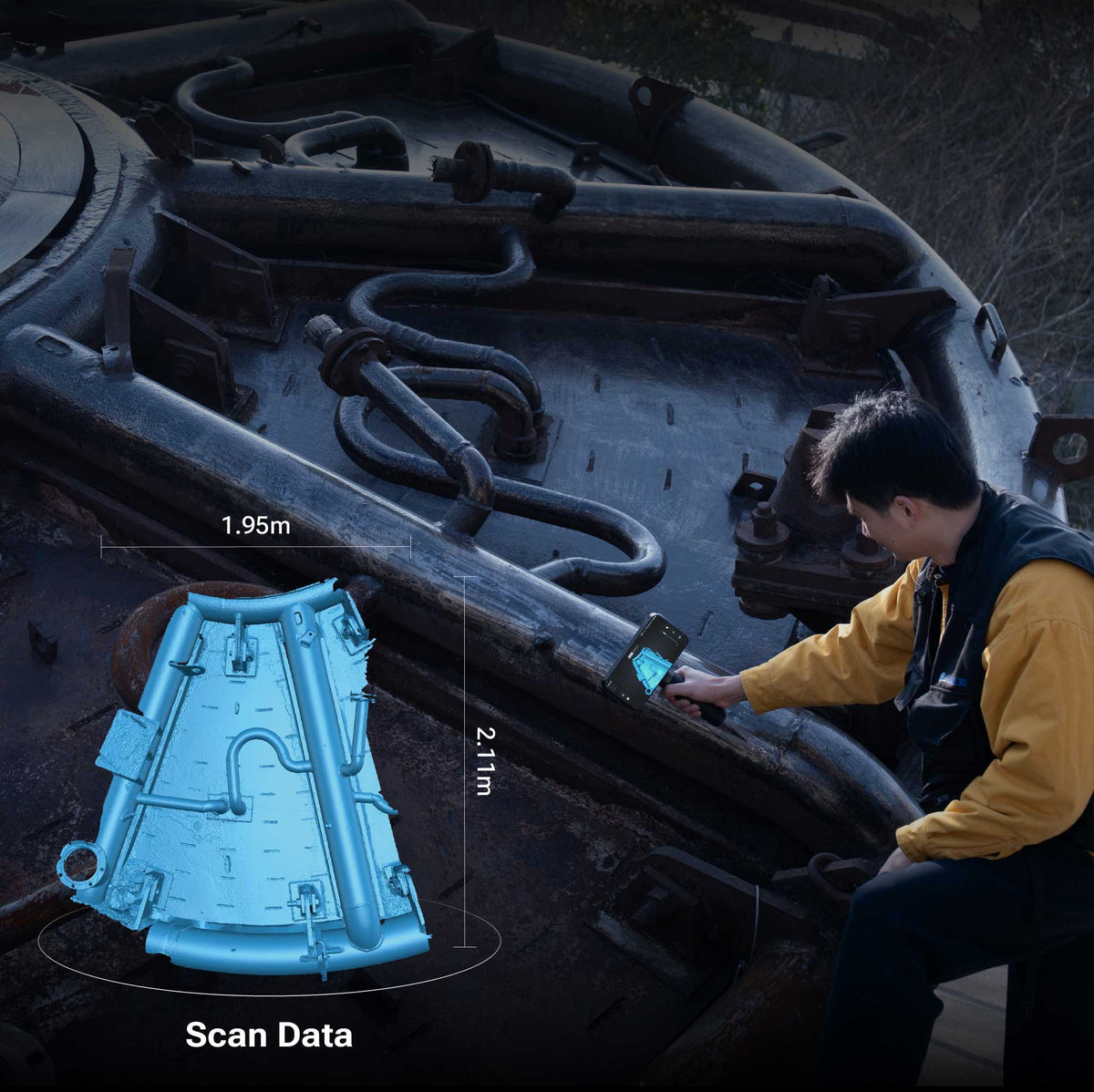 EinScan Rigil Lite Limited Edition All-In-One Wireless 3D Scanner