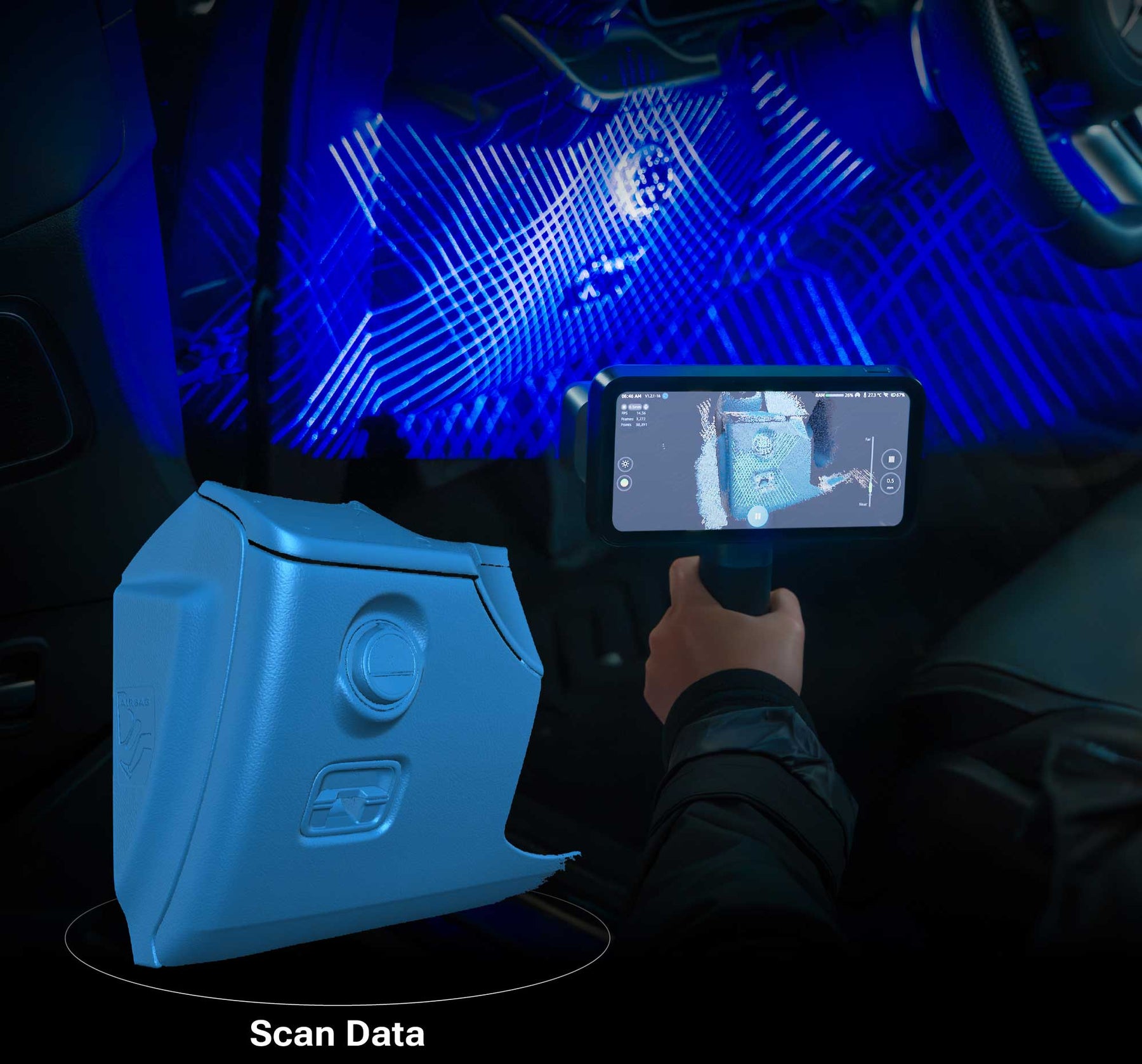 EinScan Rigil Lite Limited Edition All-In-One Wireless 3D Scanner